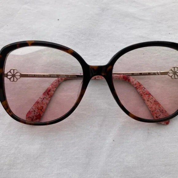Kate Spade Woman TALIYAH/G/S - 086 HA | Sunglasses Havana Square Eyeglasses - Picture 3 of 17